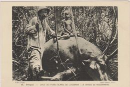 Cpa,afrique,la Chasse En Ouganda,pères Blancs,missionnaire,mange R,survie,propagation De La Foie,catholique,rare,chasse - Oeganda