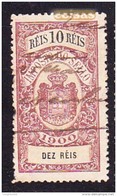 FISCAUX / REVENUES - 1900 . IMPOSTO DO SELLO  - 10 DEZ RÉIS .. Usado - Usati