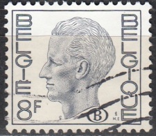 Belgique 1978 Michel Service 80 O Cote (2008) 0.25 € Roi Baudouin - Oblitérés