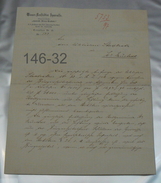 DOKUMENT: Wiener - Neustadter Sparcasse/21-1-1898. - Autriche
