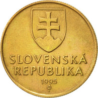 Monnaie, Slovaquie, Koruna, 1995, TTB+, Bronze Plated Steel, KM:12 - Slovakia