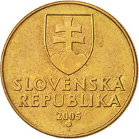 Monnaie, Slovaquie, Koruna, 2005, SUP, Bronze Plated Steel, KM:12 - Eslovaquia