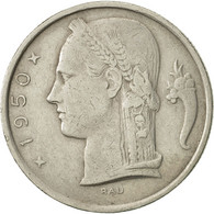 Monnaie, Belgique, 5 Francs, 5 Frank, 1950, TB+, Copper-nickel, KM:135.1 - 5 Franc