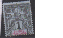 GUINEE          N°  1     OBLITERE         ( O 1600  ) - Used Stamps