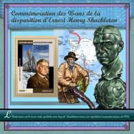 CENTRAL AFRICA 2017 ** Ernest Henry Shackleton S/S - OFFICIAL ISSUE - DH1730 - Expéditions Arctiques