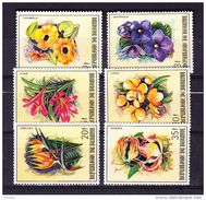 BURUNDI COB 944/9 ** MNH FLOWERS. (4Z105) - Unused Stamps