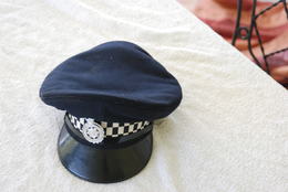 Casquete De Policier Royaume Unis - Polizei