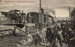 YSER 1914 TRAIN BLINDE EN ACTION - Weltkrieg 1914-18