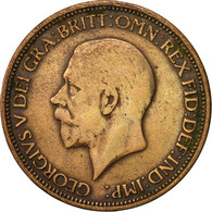 Monnaie, Grande-Bretagne, George V, 1/2 Penny, 1935, TB, Bronze, KM:837 - C. 1/2 Penny