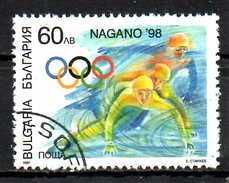 BULGARIE. N°3748 De 1997 Oblitéré. J.O. De Nagano. - Hiver 1998: Nagano