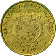 Monnaie, Seychelles, 5 Cents, 1982, British Royal Mint, TTB, Laiton, KM:47.1 - Seychelles