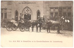L.L. A.A. R.R. Le Grand-Duc Et La Grande-Duchesse De Luxembourg - Chevaux - Chariot - Je Maintiendrai - Koninklijke Familie