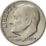 Monnaie, États-Unis, Roosevelt Dime, Dime, 1977, U.S. Mint, Philadelphie, SUP - 1946-...: Roosevelt