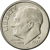 Monnaie, États-Unis, Roosevelt Dime, Dime, 1997, U.S. Mint, Philadelphie, SUP - 1946-...: Roosevelt