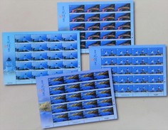 2017 Taiwan Scenery - Matsu Stamps Sheets Lighthouse Island Rock Crested Tern Migratory Bird Dinoflagellate - Islands