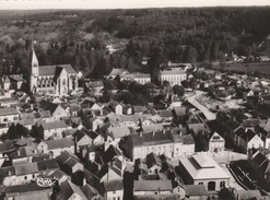 MUSSY SUR SEINE - TRES BELLE CARTE PHOTO D'UNE VUE AERIENNE SUR LE BOURG -  TOP !!! - Mussy-sur-Seine