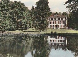 MUSSY SUR SEINE - LE CHATEAU DES TERTRES - BELLE CARTE PHOTO COULEUR -  TOP !!! - Mussy-sur-Seine