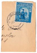 COVER FRAGMENT / FRAGMENT De LETTRE : ROMANIA - TRANSNISTRIA - CANCELLATION : DUBASARI - 1943 (w-543) - Lettres 2ème Guerre Mondiale