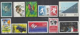 TEN AT A TIME - FRANCE - LOT OF 10 DIFFERENT COMMEMORATIVE A2 - OBLITERE USED GESTEMPELT USADO - Collections