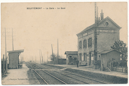 BOUFFEMONT - La Gare, Le Quai - Bouffémont