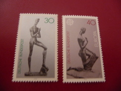 TIMBRES   ALLEMAGNE   EUROPA   1974   N  653 / 654   COTE  1,70  EUROS   NEUFS  LUXE** - 1974