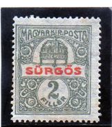 B - 1916 Ungheria - Espresso (linguellato) - Officials