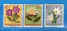 (MN1) RUANDA-URUNDI *- 1953 -  YVERT. 177-178-179 .  MH.  Linguellati Vedi Descrizione - Unused Stamps