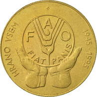 Monnaie, Slovénie, 5 Tolarjev, 1995, TTB+, Nickel-brass, KM:21 - Slovenië