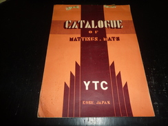 CATALOGUE OF MATTING & MATS - YTC KOBE JAPAN - CATALOGUE DE REVÊTEMENT Et NATTES - YTC KOBE LE JAPON - Innendekoration