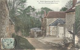 CPA Viry-Chatillon Rue De La Fontaine Saint-Denis - Viry-Châtillon