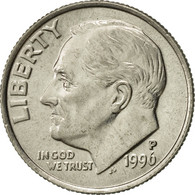 Monnaie, États-Unis, Roosevelt Dime, Dime, 1996, U.S. Mint, Philadelphie, SUP - 1946-...: Roosevelt