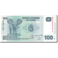 Billet, Congo Democratic Republic, 100 Francs, 2007, 2007-07-31, KM:98a, NEUF - Demokratische Republik Kongo & Zaire