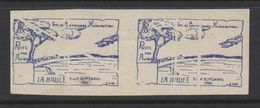 R258.-. FRANCE- LA BAULE. IMPERFORATE PAIR PROOF. AVIATION MEETING - Other & Unclassified