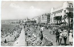 06 : NICE - LA PROMENADE DES ANGLAIS / CACHET - NICE AEROPORT 1959 - Transport Aérien - Aéroport