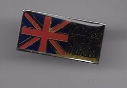 PINS NIGEL MANSELL PILOTE AUTOMOBILE F1 DRAPEAU ANGLETERRE  / Base Dorée / 33NAT - Automobile - F1