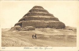 Pyramide De Sakkara - The Step Pyramid - Carte Lehnert & Landrock Non Circulée - Pirámides