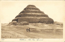 Pyramide De Sakkara - The Step Pyramid - Carte Lehnert & Landrock Non Circulée - Pyramides
