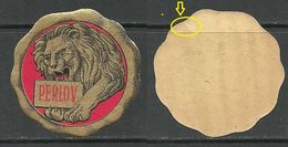 ESTONIA RUSSIA Russie Ca 1910 Estland Seal Siegelmarke PERLOV Lion Löwe NB! Tear/Einriss MNH - Andere & Zonder Classificatie