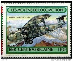 CENTRAFRIQUE Avions, Avion, Plane. Yvert N° 514. ** MNH Dentelé, Perforate - Vliegtuigen