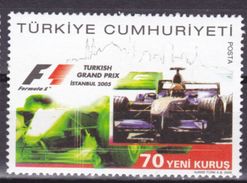 AC - TURKEY STAMP - FORMULA 1 GRAND PRIX TURKEY MNH 19 AUGUST 2005 - Nuovi