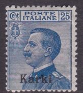 Italy-Colonies And Territories-Aegean-Carchi S 5 1912 25c Blue MNH - Ägäis (Carchi)