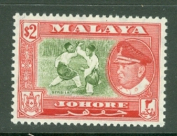 Malaya - Johore: 1960   Sultan - Pictorial    SG164    $2    MH - Johore