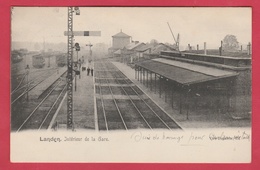 Landen - Intérieur De La Gare - 1904 ( Verso Zien ) - Landen