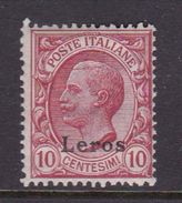 Italy-Colonies And Territories-Aegean-Lero S 3  1912  5c Claret MNH - Egée (Lero)