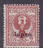 Italy-Colonies And Territories-Aegean-Lipso S 1  1912  2c Orange Brown MH - Ägäis (Lipso)