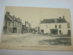 C.P.A.- Noyers (41) - Grande Rue - 1908 - SUP (J12) - Noyers Sur Cher