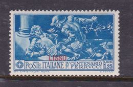 Italy-Colonies And Territories-Aegean-Lipso S15  1930 Ferrucci Lire 1,25 MH - Aegean (Lipso)