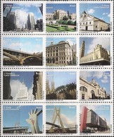 BRAZIL - COMPLETE SET (THREE STRIPS OF FOUR, HORIZONTAL) SÃO PAULO (DEPERSONALIZED) 2009 - MNH - Ongebruikt