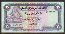 528-Yemen Billet De 20 Rials 1973 Sig.5 - Yemen