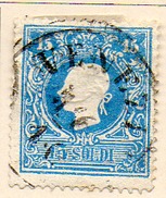 ITALIE (LOMBARDO-VENETIE) - 1858-62 - N° 9 - 15 S. Bleu - (Type I) - Lombardo-Vénétie